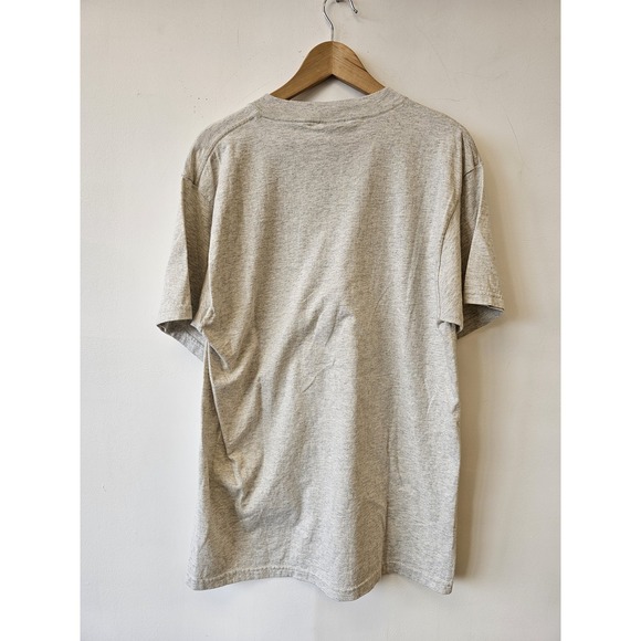 Vintage Play A Game No Spectators Shirt Mens Large Gray Football Witnesses 90s - Picture 2 of 6